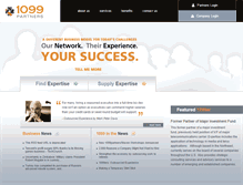 Tablet Screenshot of 1099partners.com